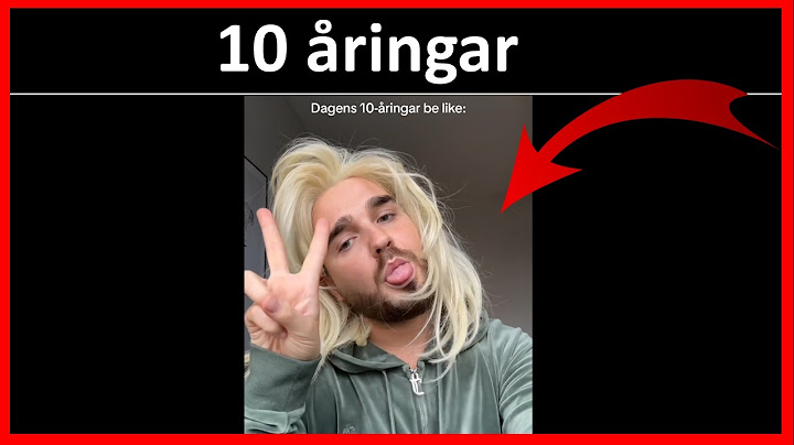 DAGENS 10 ÅRINGAR (PARODI)
