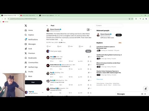 FLIGHTREACTS REACTION TO LUKA DONCIC TRADE
