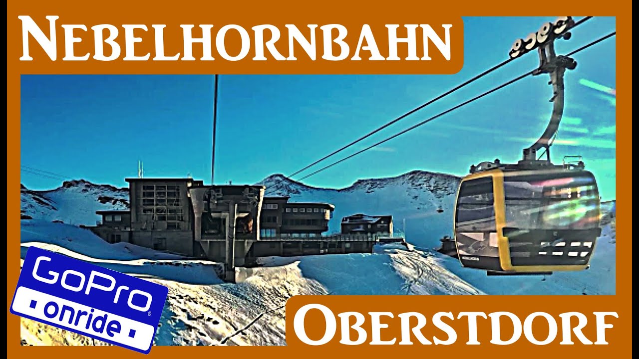 NEBELHORNBAHN im OBERSTDORF Bergbahn ONRIDE GoPro