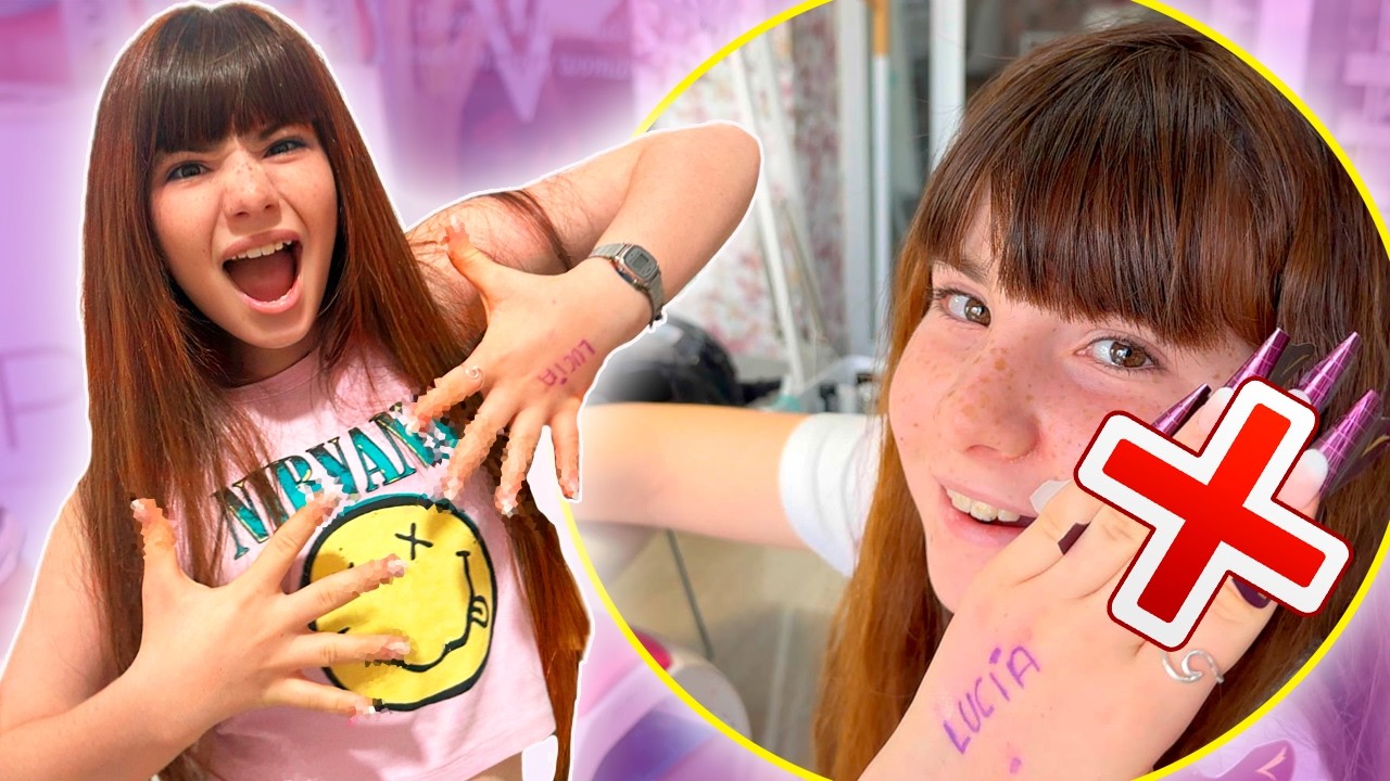 Me pongo UÑAS ACRÍLICAS por PRIMERA VEZ con MOLDE 💅 es mi REGALO de CUMPLEAÑOS !