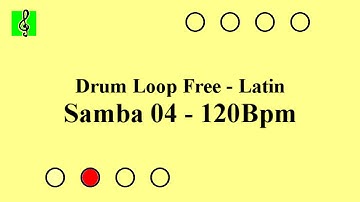 Free Drum Loop - Latin - Samba 04 (Chorus) - 120 Bpm