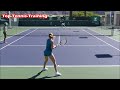 Camila Giorgi WTA Player Hitting On The Rise | Court Level