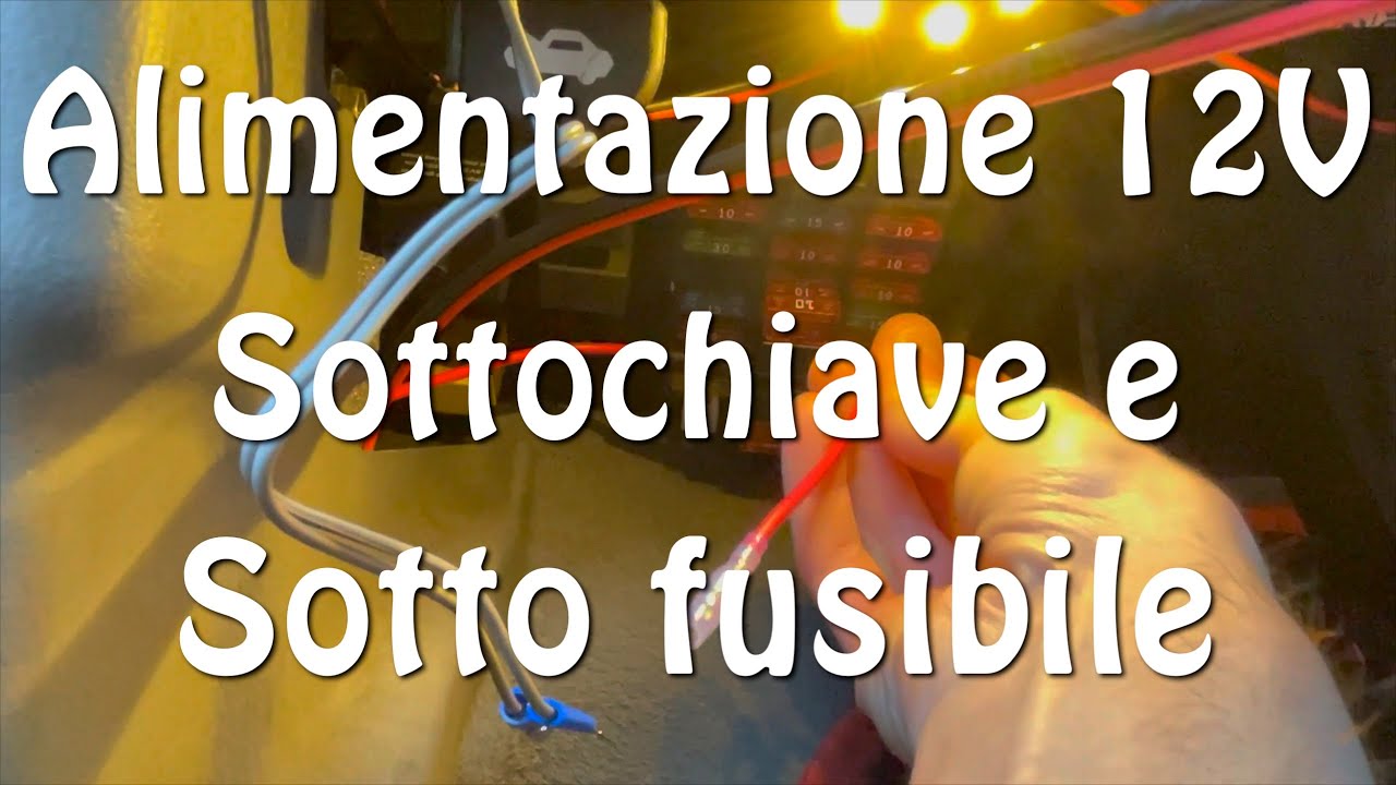 Sdoppiatori fusibili: Nuova linea d'alimentazione direttamente dalla  scatola fusibili 