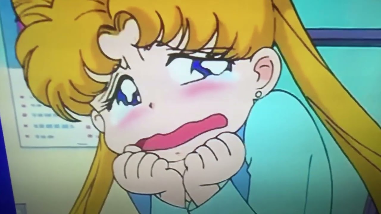 I put paradise isles over Usagi crying