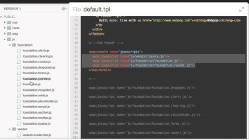 Popup Modal: Part I - Implementing Foundation 4