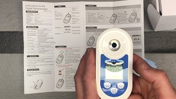 Unboxing: Lnicez Instruments Digital Brix Refractometer, Range 0-55%
