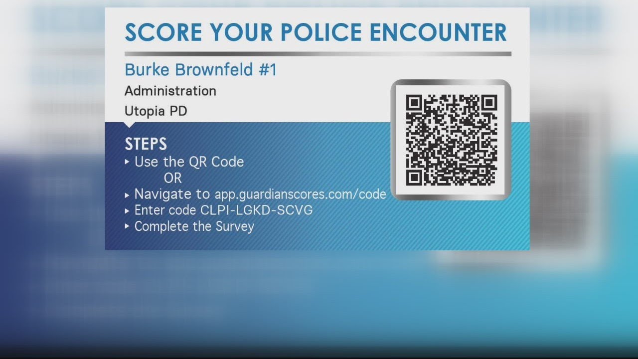 New tech lets public rate police officers - YouTube