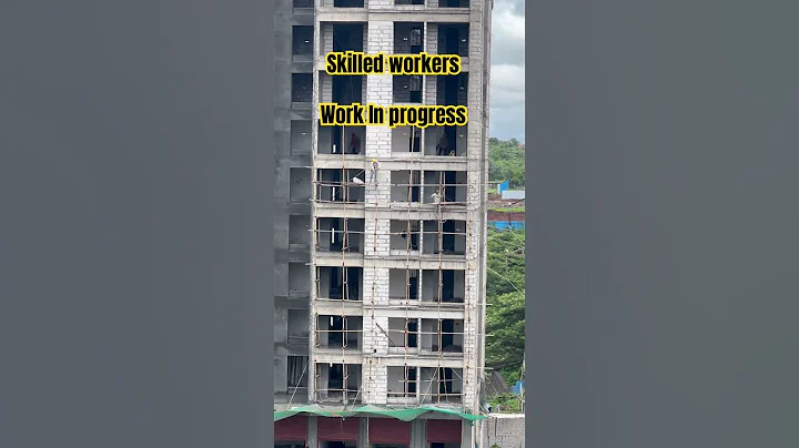Skilled workers | Work in progress | Workers | Construction workers 👷 #skilledworkers #worker #feed
