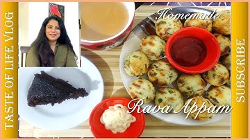 Instant Rava Appam Recipe | How to make Rava Appe | Sooji Appam Recipe