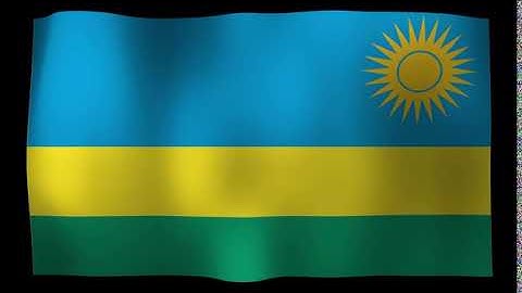 Rwanda Flag 4K Loop Video