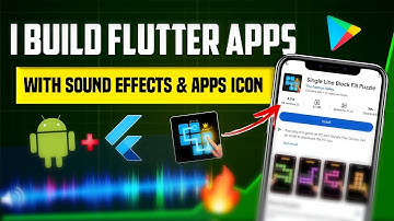 I Build Flutter Apps with Sound Effects & Professional App Icon | Android App Development Tutorial