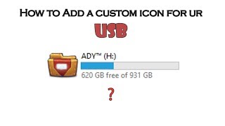 How to add a custom icon for USB drive 💻💾[Digipedia]