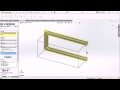 Converting Solid Block into Weldment Structure