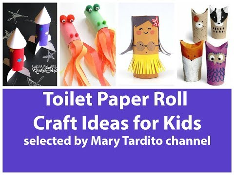 Toilet Paper Roll Craft Ideas for Kids - Recycled Kids Crafts