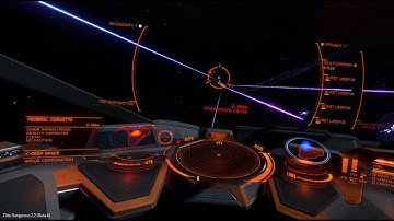 Elite Dangerous PvP Python vs Corvette