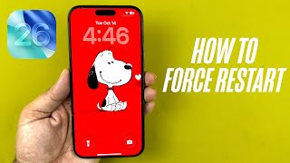 How To Force Restart iPhone on IOS 26