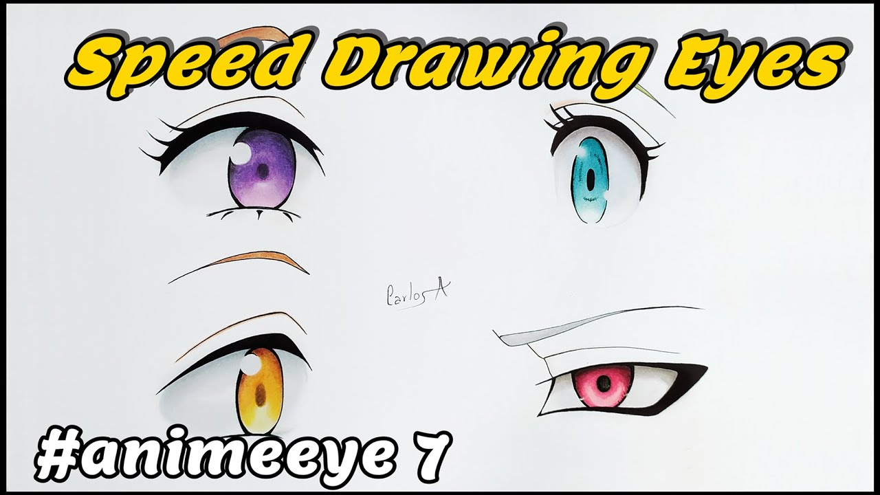 Desenhando olho de anime chorando #desenho #art #anime #eyedrawing #drawing  