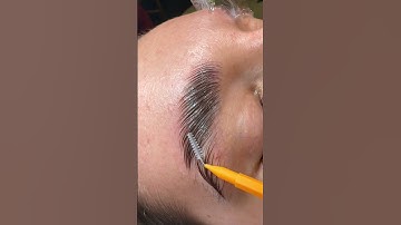 Brow lamination step 2👌 #browlifting #browlamination #brows #browshaping #trending #beauty
