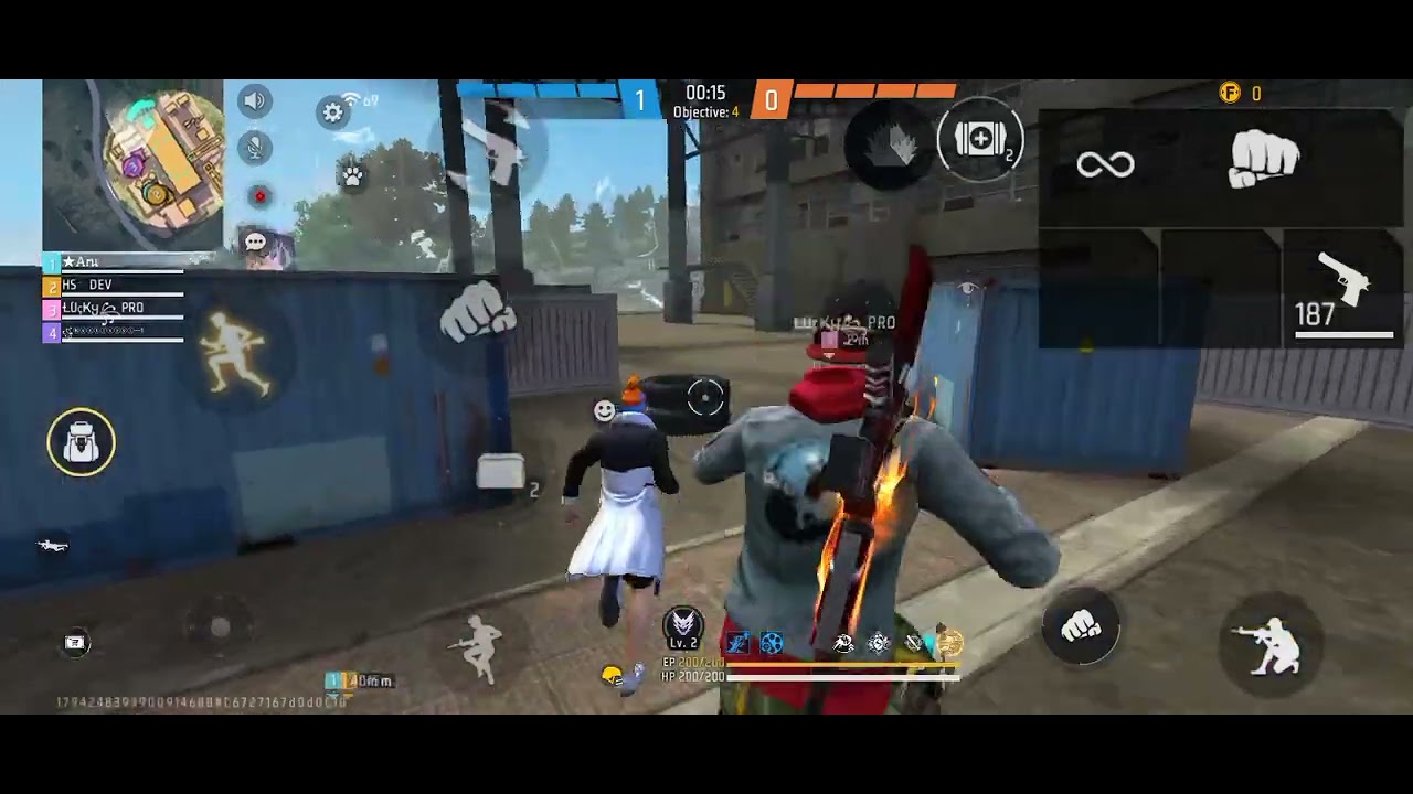 #freefire# cs ranks maj 100&101 start gameply maj in woun😠😠#full ...