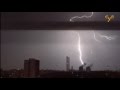 Молнии бьют с земли в небо 18 июля 2016 года - Lightning strikes upwards