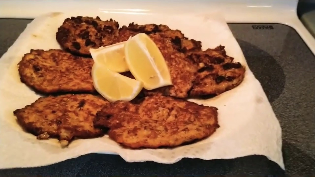 Sardines Pattie w/ Cauliflower YouTube