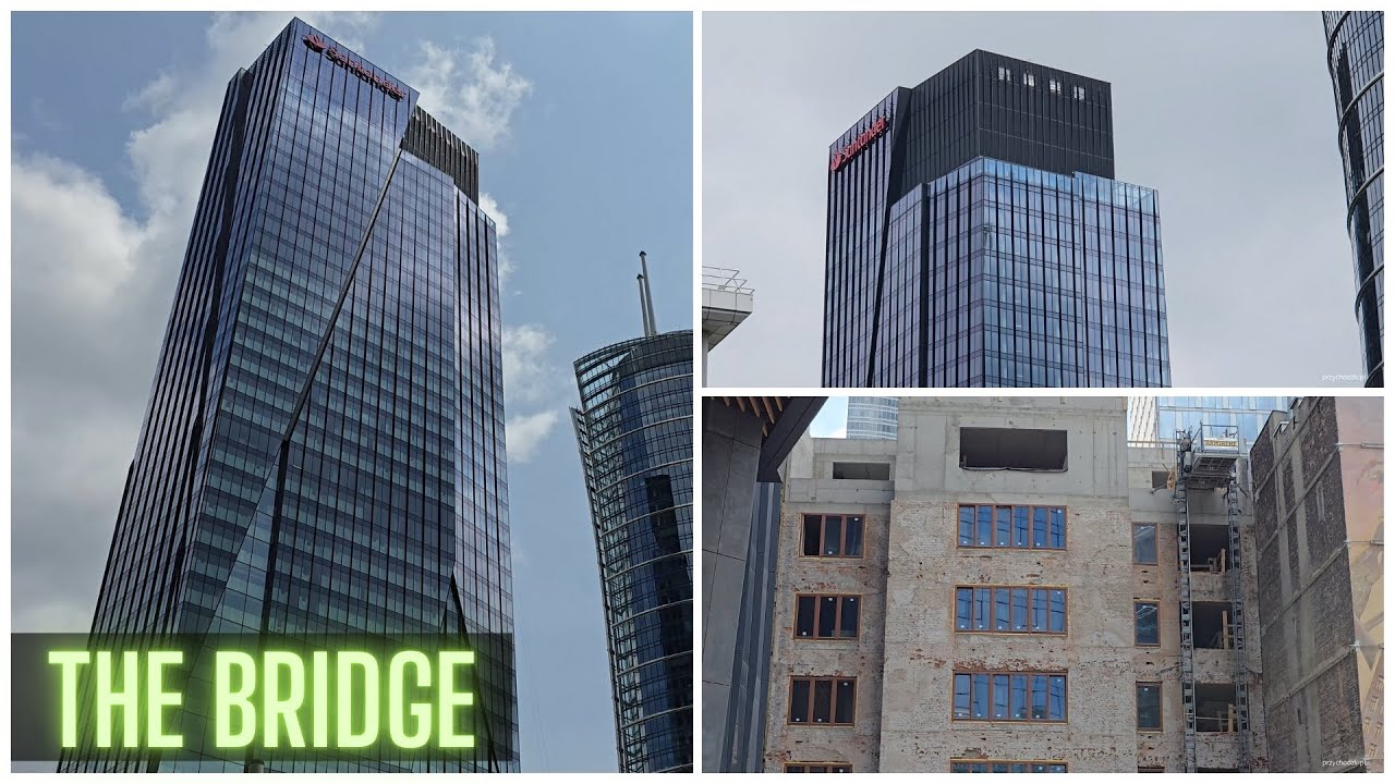 Warszawa / Warsaw Wieżowiec The Bridge / Construction of The Bridge skyscraper update 17.06.2025