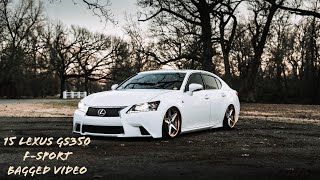 15 Lexus GS350 F-Sport Bagged video by Sir Cash 828 views 3 years ago 4 minutes, 52 seconds