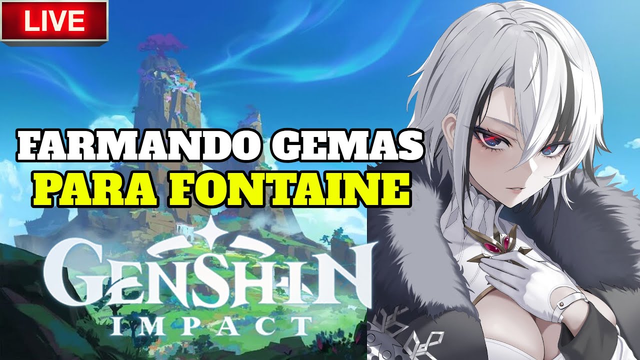 MELHOR LIVE DE GENSHIN IMPACT - SORTEIO DE CONTA COM FURINA, ALHAITHAM,  WESLEY, VENTI E ARMAS T5!! 