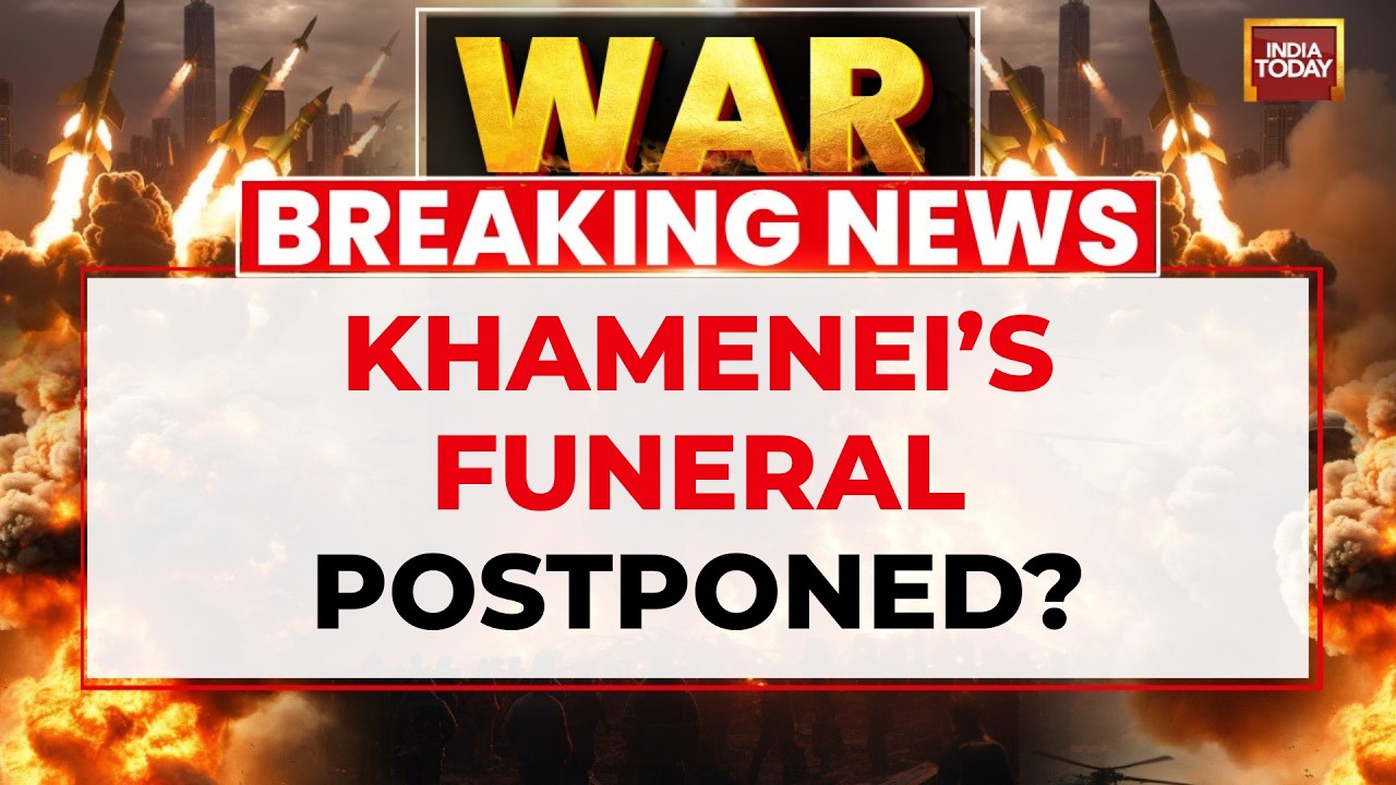 Iran Israel War: Iran Postpones Khamenei's Funeral Amid Security Threats; Death Toll Crosses 1,045