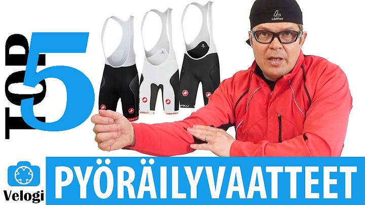 Pyöräilijän vaatetus - Top 5 pukimet