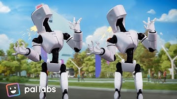 two dumb robots have a mental breakdown