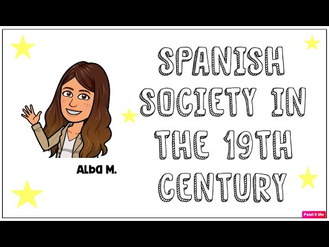 Spanish society in the 19th century