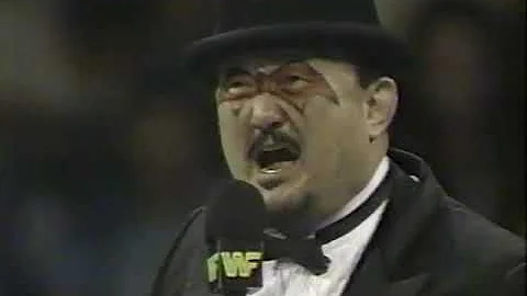 WWF Mr. Fuji confronts the Rockers