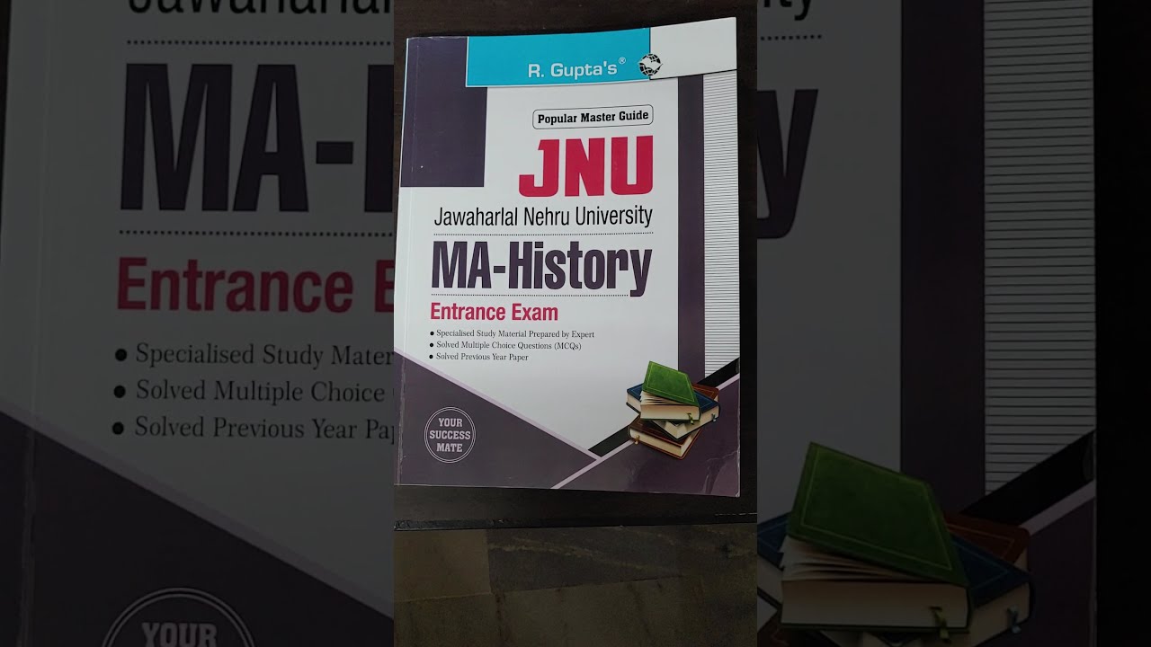 JNU ENTRANCE EXAM BOOK REVIEW OF M.A. HISTORY (R.Gupta's)