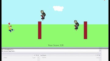 zombieRun WPF Game