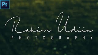 How to create own signature logo for photography | photoshop tutorials
hello creative people !! welcome back another brand new tutorial by ph
ra...