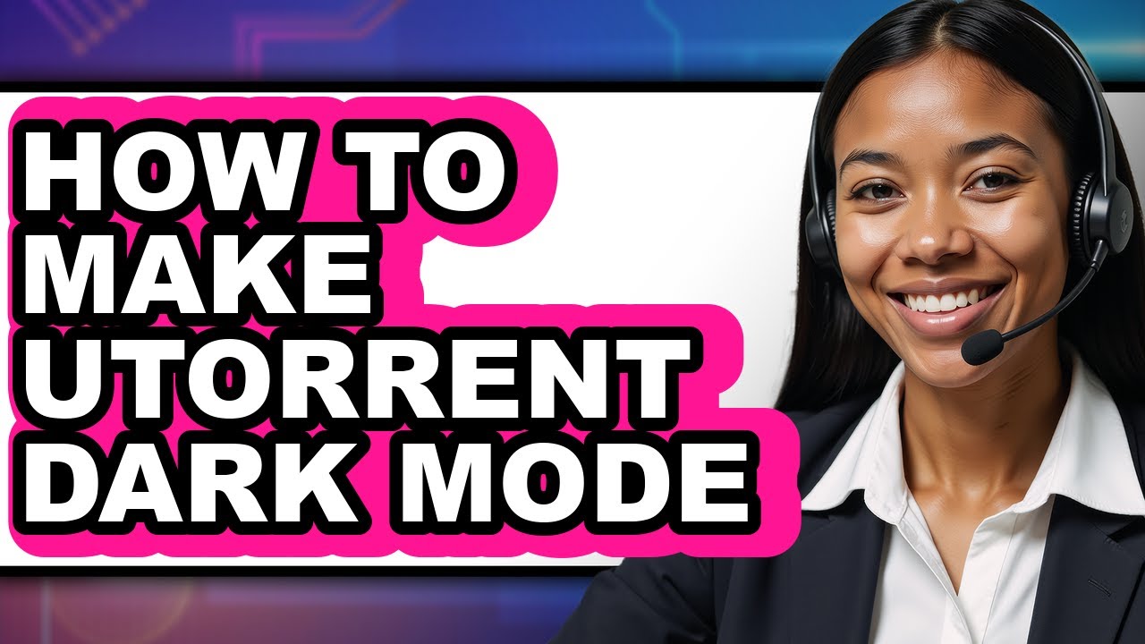 How to Make Utorrent Dark Mode (only Way)