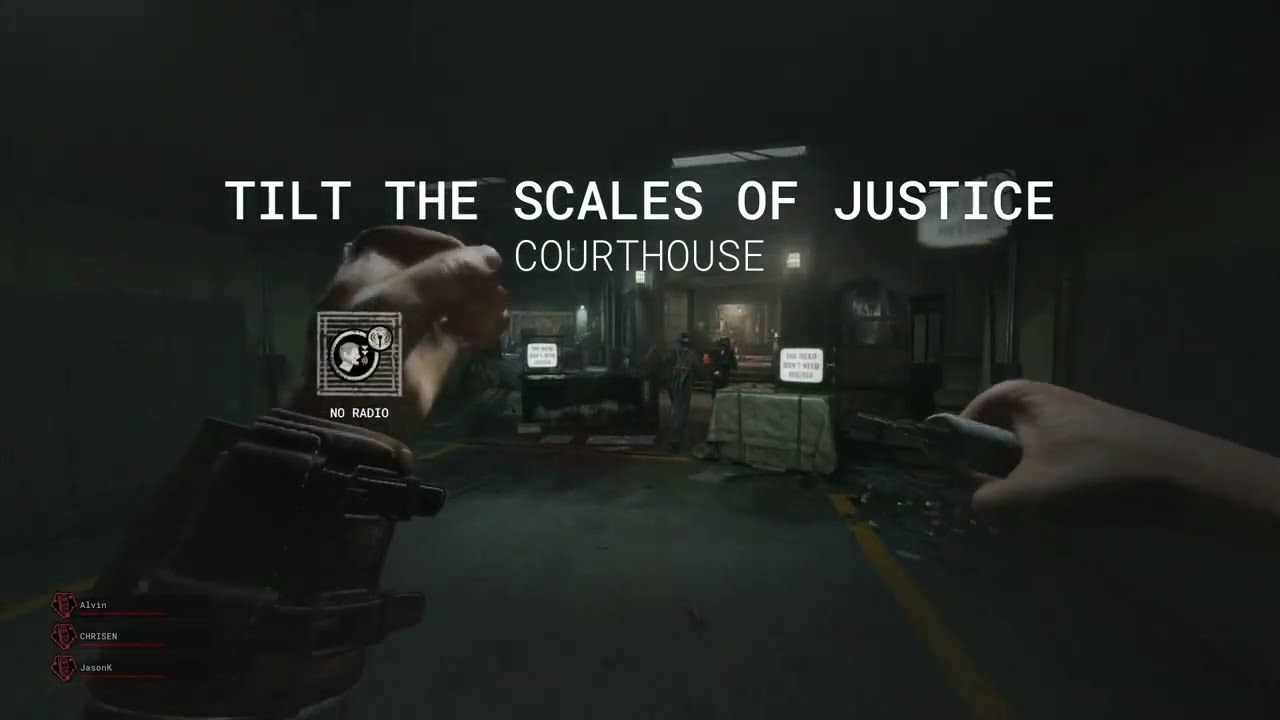 The Outlast Trials - Crossed Signals - Tilt The Scales of Justice - Co-op Quad A+, No Damage (