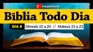 LEIA A BÍBLIA TODO O DIA 📖 #dia8  #leituradabíblia