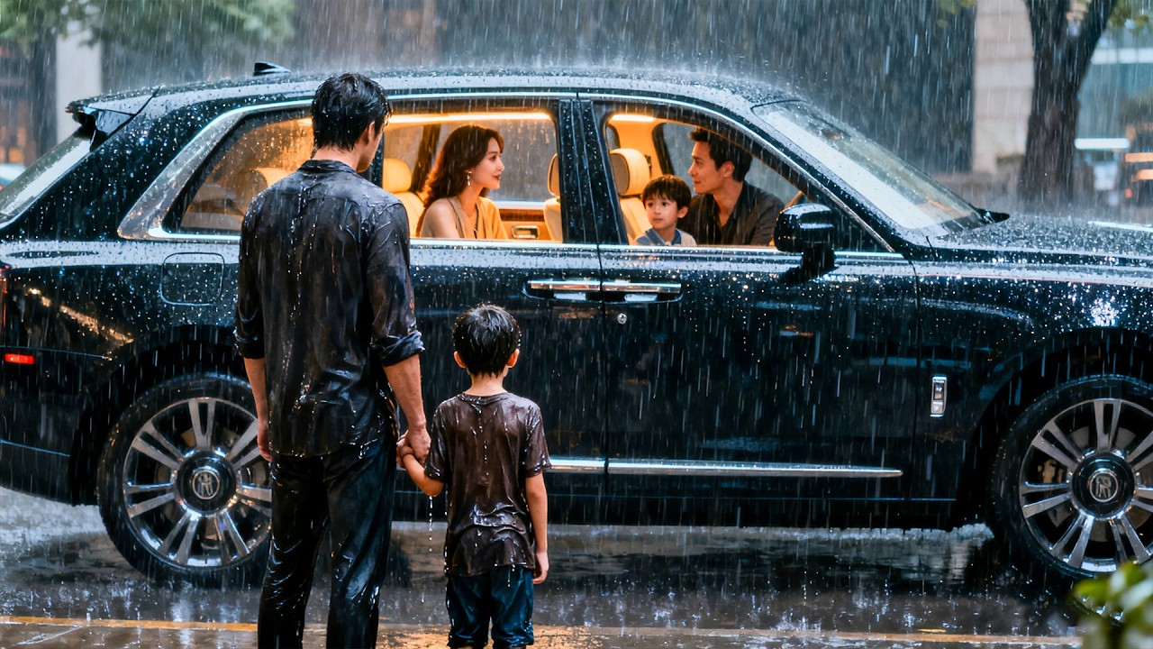 💔She kicked husband & son out in the rain to pick up her ex and love child—now they’re gone forever!