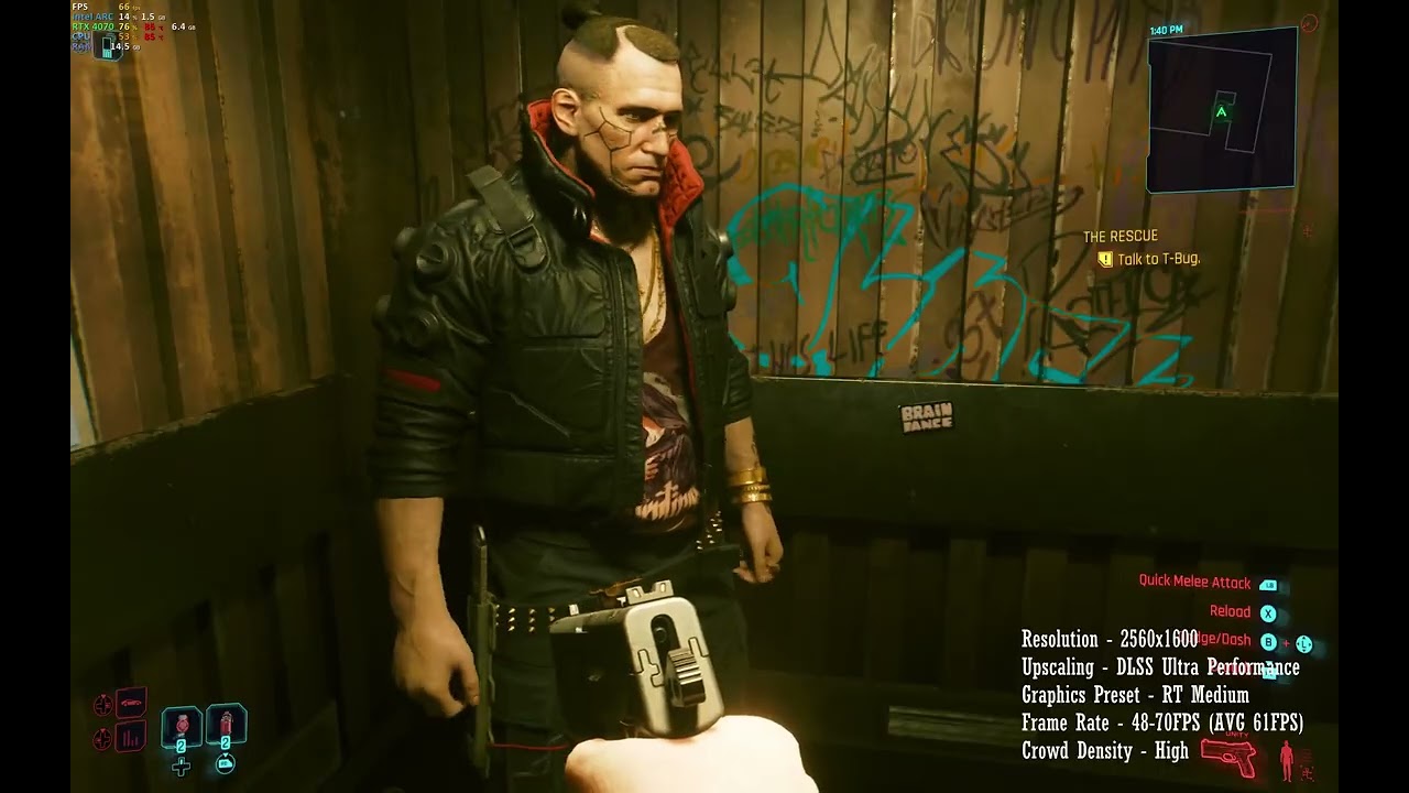 Cyberpunk 2077 | Acer Predator Helios Neo Benchmark