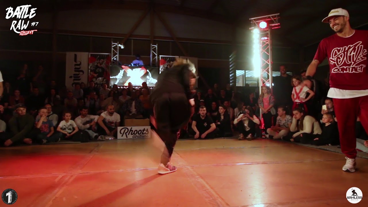 BBOY RATIN (Brazil) vs BBOY DINHO (Brazil) | 1on1 Final Armless ...