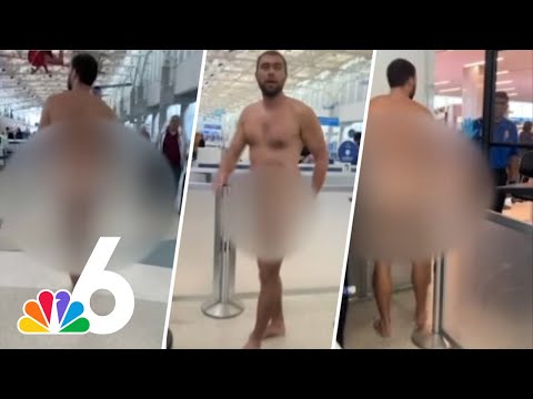 Drunk, naked man seen strolling through Fort Lauderdale airport arrested: BSO