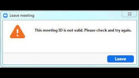 Hướng Dẫn Zoom báo sai ID sai mật khẩu mới nhất