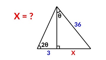 Poland Math Olympiad Geometry Problem | Find the length X
