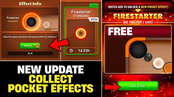 How to Unlock Pocket Effects Free in Carrom Pool  - Jamot Gaming 