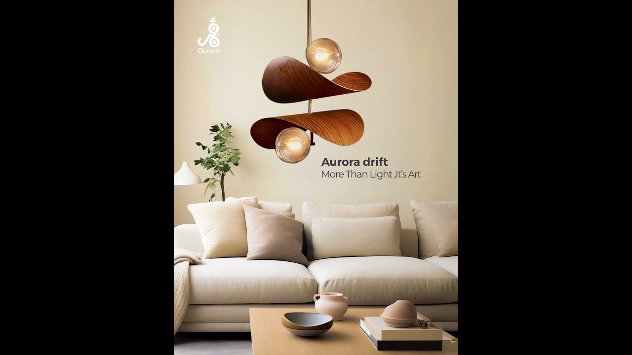 Aurora Drift – Artistic Lighting Unit