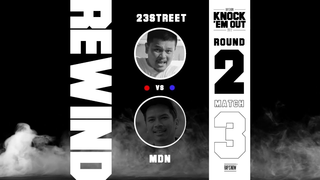 thairapy hair salon KNOCK 'EM OUT (2012) : 23STREET vs MDN (ROUND 2) | RAP IS NOW