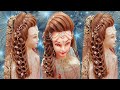 Kashee's Bridal Hairstyles | Front Layer Puff Hairstyles Step By Step | Pakistani Bride Hairstyles