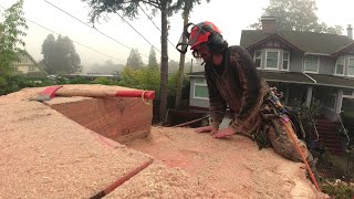 Cutting down Big Wood in small pieces